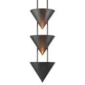 Alora Lighting Versus 3 Light 10" Wide Mini Pendant Aged Steel