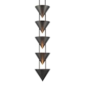 Alora Lighting Versus 5 Light 10" Wide Mini Pendant Aged Steel