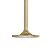 Alora Lighting Issa 6" Wide 3000K LED Mini Pendant Brushed Gold