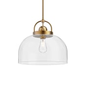 Alora Lighting Lancaster 15" Wide Pendant Aged Gold