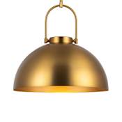 Alora Lighting Harper 16" Wide Pendant Aged Gold
