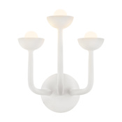 Alora Lighting Spade 3 Light 12" Tall LED Bathroom Sconce Antique White