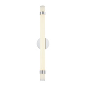 Alora Lighting Madison 30" Wide 3000K LED Bath Bar Polished Nickel / Glossy Opal