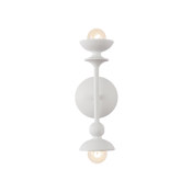 Alora Lighting Cadence 2 Light 11" Tall Wall Sconce Antique White