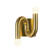 Alora Lighting Sadie 2 Light 6" Tall Bathroom Sconce Brushed Gold