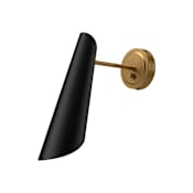 Alora Lighting Gabriel 15" Tall Wall Sconce Matte Black / Aged Gold