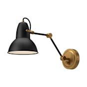 Alora Lighting Felix 8" Tall Wall Sconce Matte Black / Aged Gold