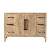 Altair Laurel 48" Single Free Standing Vanity Cabinet Only - Less Vanity Top Weathered Fir