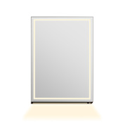 Altair Hesili 20" x 28" Lighted Frameless Single Door Medicine Cabinet No Frame