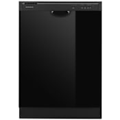 Amana 24 Inch Wide 12 Place Setting Built-In Front Control Dishwasher Black