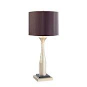 Ambience 1 Light 30" Tall Table Lamp Antique Silver