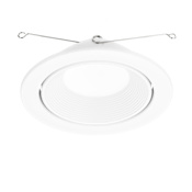 American Lighting Downlighting 6" Integrated LED Adjustable / Baffle Recessed Trim White