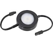 American Lighting MVP Puck Light 2-3/4" Wide Linkable LED Black