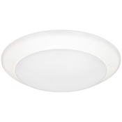 American Lighting Downlighting 7" Wide LED Quick Disc Flush Mount Bowl Ceiling Fixture with Adjustable Color Temperature White