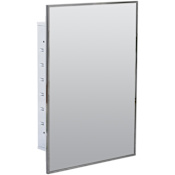 American Pride Vista 16" x 22" Single Door Medicine Cabinet White