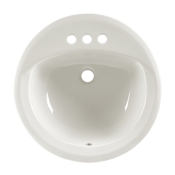 American Standard Rondalyn 19-1/8" Drop In Porcelain Bathroom Sink White