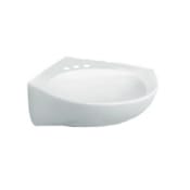 American Standard Cornice 15-1/2" Wall Mounted Porcelain Bathroom Sink White