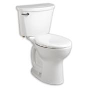 American Standard Cadet Pro Elongated Two-Piece Toilet with EverClean Surface, PowerWash Rim and Right Height Bowl White