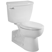 American Standard Yorkville Pressure-Assisted Elongated 1.6 GPF Toilet two-piece toilet White