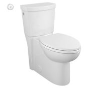 American Standard Cadet Touchless Flush 1.28 GPF Two Piece Elongated Chair Height Toilet - Seat Included White