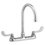 American Standard Monterrey High-Arc Kitchen Faucet with Swivel and Side Spray Polished Chrome