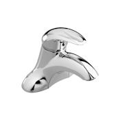 American Standard Reliant 3 Centerset Bathroom Faucet with Metal Grid Drain Assembly Polished Chrome