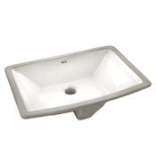 American Standard Townsend 19-1/2" Vitreous China Undermount Bathroom Sink with Overflow White