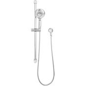 American Standard Spectra Multi-Function Hand Shower Package - Includes Slide Bar, Hose, Wall Supply, and Hand Shower Chrome