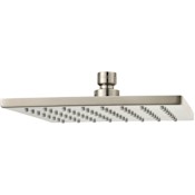 American Standard 1.8 GPM Rain Shower Head Brushed Nickel