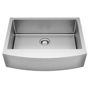 American Standard Pekoe 30" Farmhouse Single Basin Stainless Steel Kitchen Sink with Basin Rack, Basket Strainer, SoundSecure+&trade; and StoneLock&trade; Technologies Stainless Steel