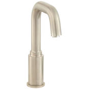 American Standard Serin Deck Mounted Electronic Bathroom Faucet with Lithium Battery DC Power and 0.5 GPM Brushed Nickel