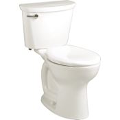 American Standard Cadet Pro Elongated Two-Piece Toilet with EverClean Surface, PowerWash Rim and Right Height Bowl - 14" Rough In White