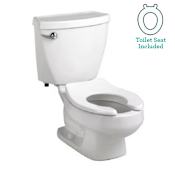 American Standard Baby Devoro 1.28 GPF Two-Piece Elongated Children's Toilet with Seat White