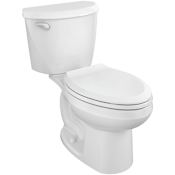 American Standard Colony 3 1.28 GPF Two Piece Elongated Toilet with Left Hand Lever White
