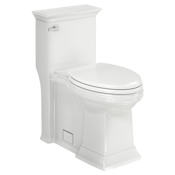 American Standard Town Square S 1.28 GPF One Piece Elongated Chair Height Toilet with Left Hand Lever - Seat Included White