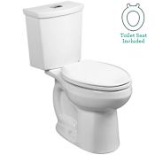 American Standard H2Option .92/1.28 GPF Dual Flush Two-Piece Elongated Toilet with Seat White