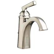 American Standard Edgemere 1.2 GPM Single Hole Bathroom Faucet with Pop-Up Drain Assembly Brushed Nickel