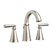 American Standard Edgemere 1.2 GPM Widespread Bathroom Faucet with Pop-Up Drain Assembly Brushed Nickel