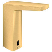 American Standard Selectronic Modern 0.5 GPM Single Hole Bathroom Faucet with 7-1/2" Spout Reach Brushed Gold