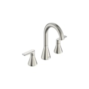 American Standard Aspirations 1.2 GPM Widespread Bathroom Faucet with Pop-Up Drain Assembly Brushed Nickel