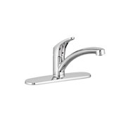 American Standard Colony Pro Single Handle Kitchen Faucet - Includes Escutcheon Plate Polished Chrome