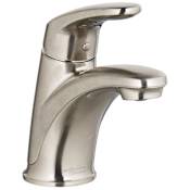 American Standard Colony Pro Single Hole Single Handle Bathroom Faucet with 50/50 Pop-Up Drain Assembly Brushed Nickel