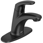 American Standard Colony Pro 1.2 GPM Single Hole Bathroom Faucet Matte Black