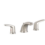 American Standard Colony Pro Widespread Double Handle Bathroom Faucet with 50/50 Pop-Up Drain Assembly Brushed Nickel