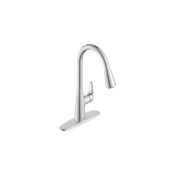 American Standard Colony PRO 1.5 GPM Single Hole Pull Down Kitchen Faucet - Includes Escutcheon Chrome