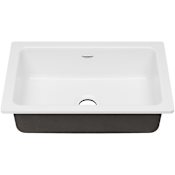 American Standard Delancey 30" Undermount Single Basin Cast Iron Kitchen Sink Brilliant White