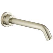 American Standard Serin 0.35 GPM Wall Mounted Vessel Single Hole Bathroom Faucet Brushed Nickel