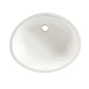 American Standard Ovalyn 19" Undermount Porcelain Bathroom Sink White