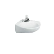 American Standard Cornice 15-1/2" Wall Mounted Porcelain Bathroom Sink White