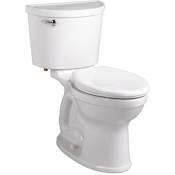 American Standard Champion Pro Elongated Two-Piece Toilet with EverClean Surface, PowerWash Rim and Right Height Bowl - Right-Mounted Tank Lever White